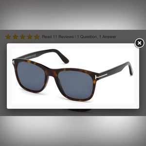 Tom Ford Polarized Sunglasses FT0595 Eric-02 3907